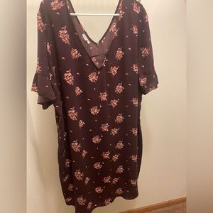 Maurices dress size 3 fits like xxl, worn once,100% poly. excellent condition
